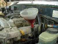 Wymiana oleju w automatycznej skrzyni biegów - Toyota Land Cruiser HDJ 80
