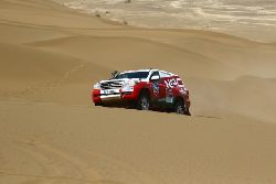 Paweł Molgo i Ernest Górecki na trasie 9. etapu 
fot. NAC Rally Team
