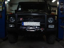 Mercedes G - wyciągarka przód