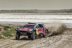 Cyril Despres / Davida Castera - liderzy klasyfikacji samochodów
fot. Red Bull...