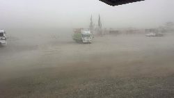 Burza piaskowa na biwaku w Dunhuang - przyczyna odwołania 11. etapu Silk Way Rally...