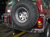 Land Cruiser 70 tylny zderzak
