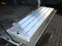 Nissan Pick-up D22 - aluminiowe trapy, które po odpowiednim ułożeniu stanowią...
