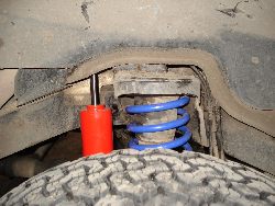 Mercedes G - lift zawieszenia - amortyzatory i sprężyny