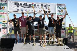 Samochodowe podium Hungarian Baja pełne pierwszaków :)
fot. OFFROADSPORT.CZ