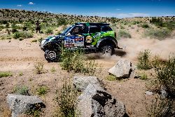 Zwycięzcy 8. etapu - Yazeed Al-Rajhi i Timo Gottschalk
fot. X-raid